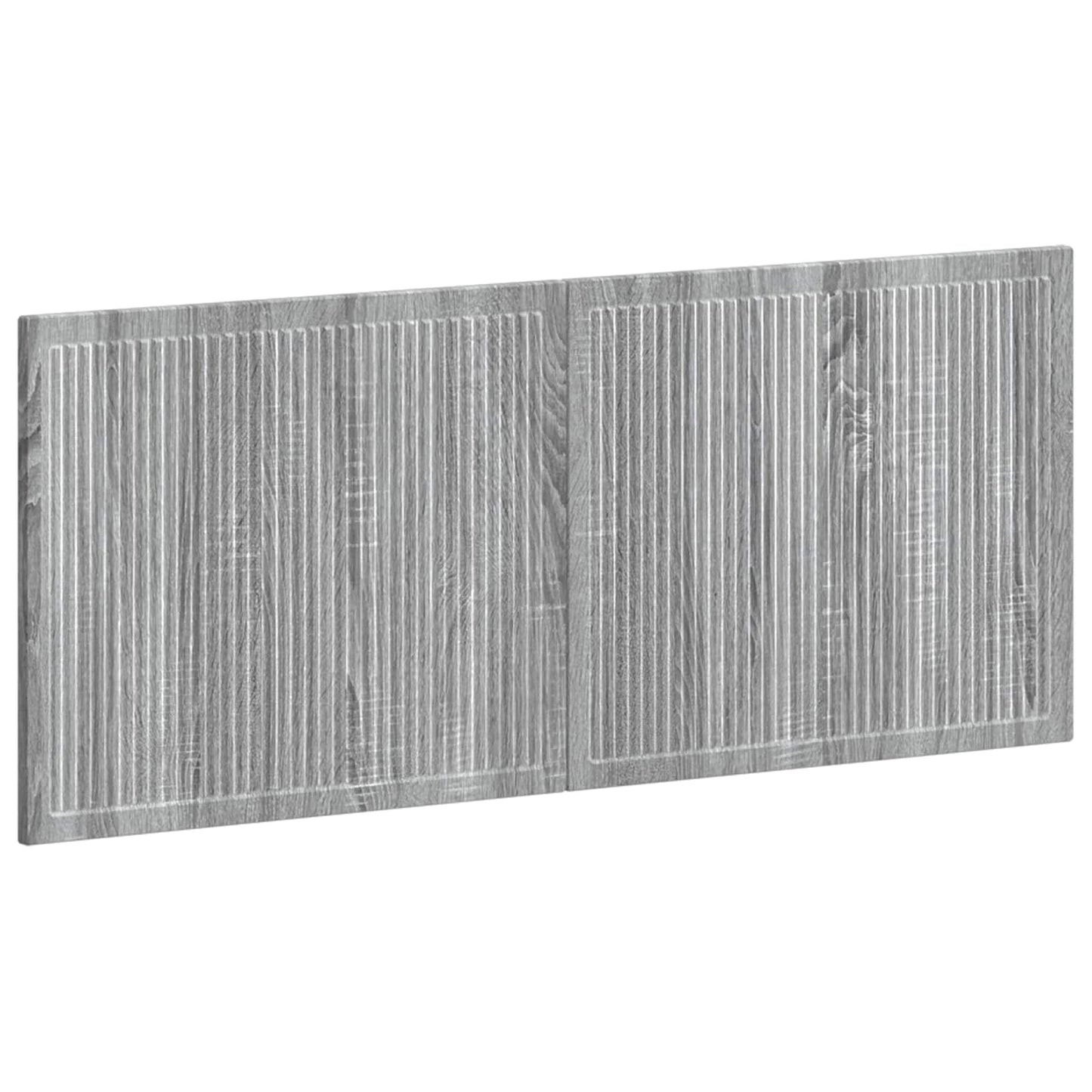 vidaXL Wall-Mounted Headboard EDE Grey Sonoma Engineered Wood