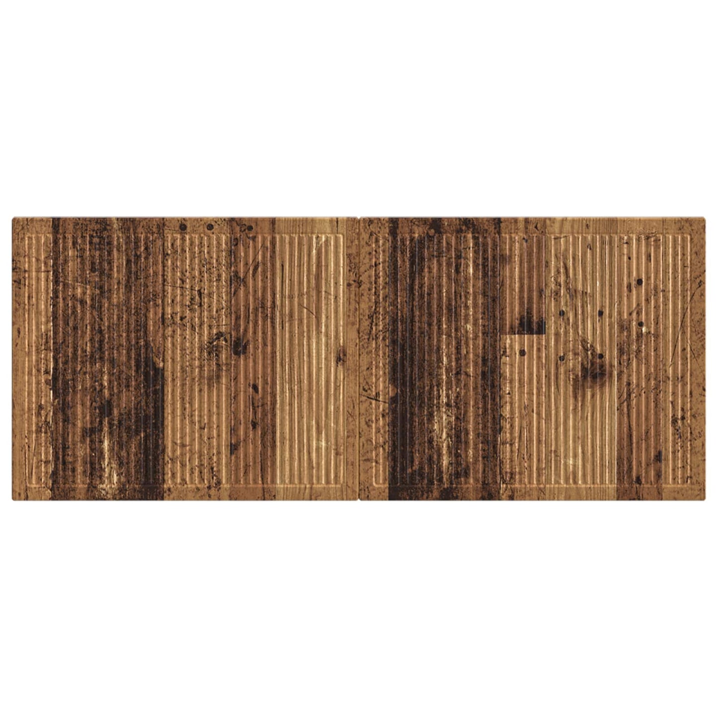 vidaXL Wall-Mounted Headboard EDE Old Wood Engineered Wood