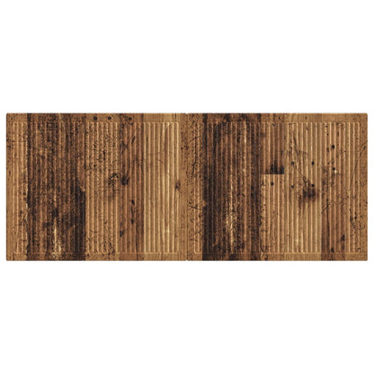 vidaXL Wall-Mounted Headboard EDE Old Wood Engineered Wood