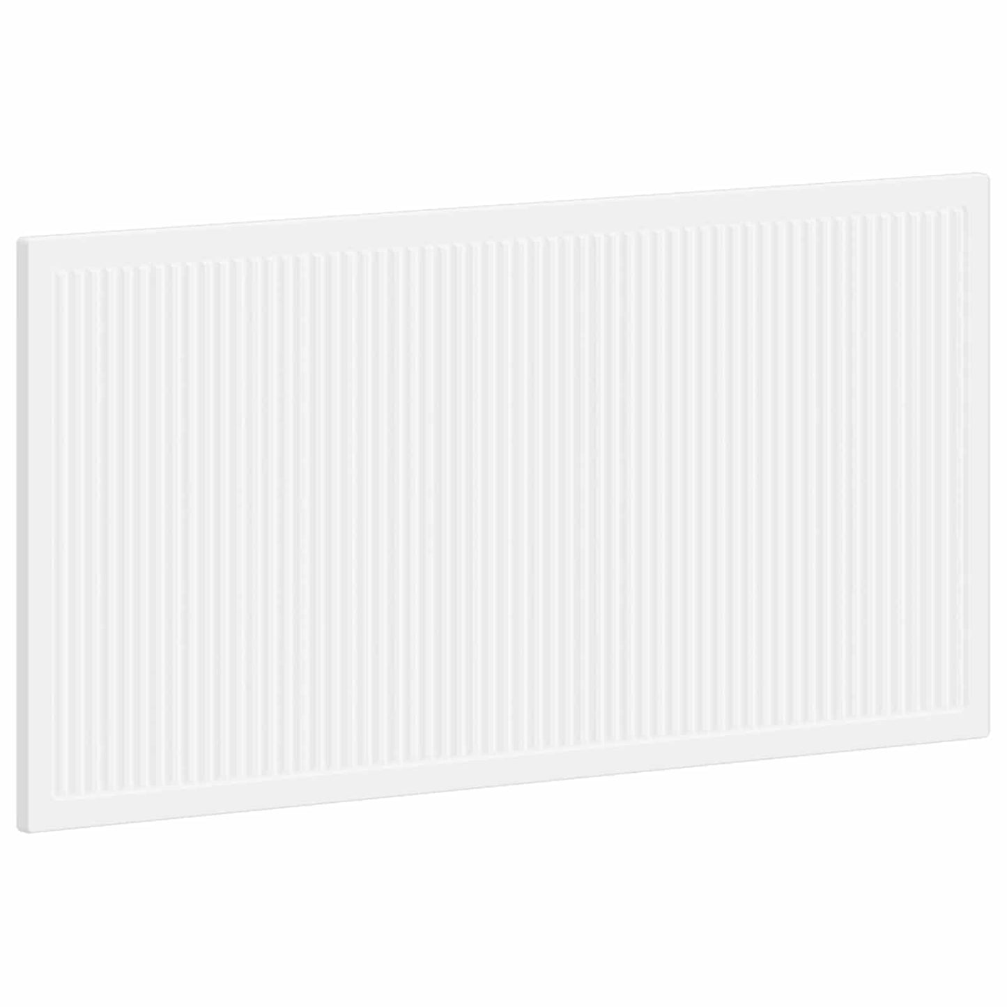 vidaXL Wall-Mounted Headboard EDE White Engineered Wood