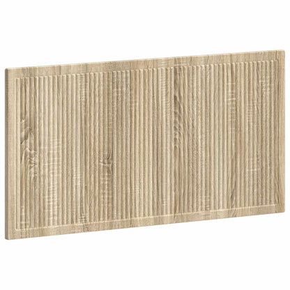 vidaXL Wall-Mounted Headboard EDE Sonoma Oak Engineered Wood