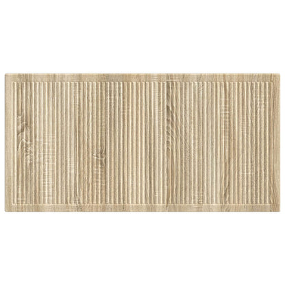 vidaXL Wall-Mounted Headboard EDE Sonoma Oak Engineered Wood
