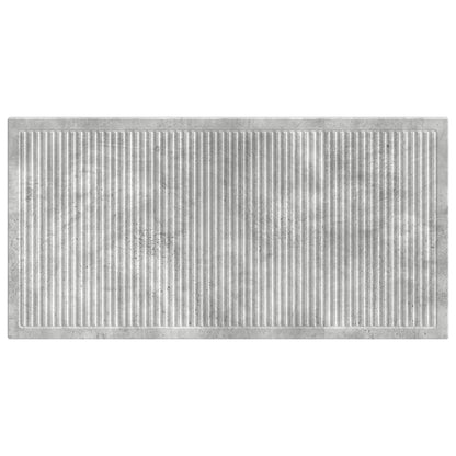 vidaXL Wall-Mounted Headboard EDE Concrete Grey Engineered Wood