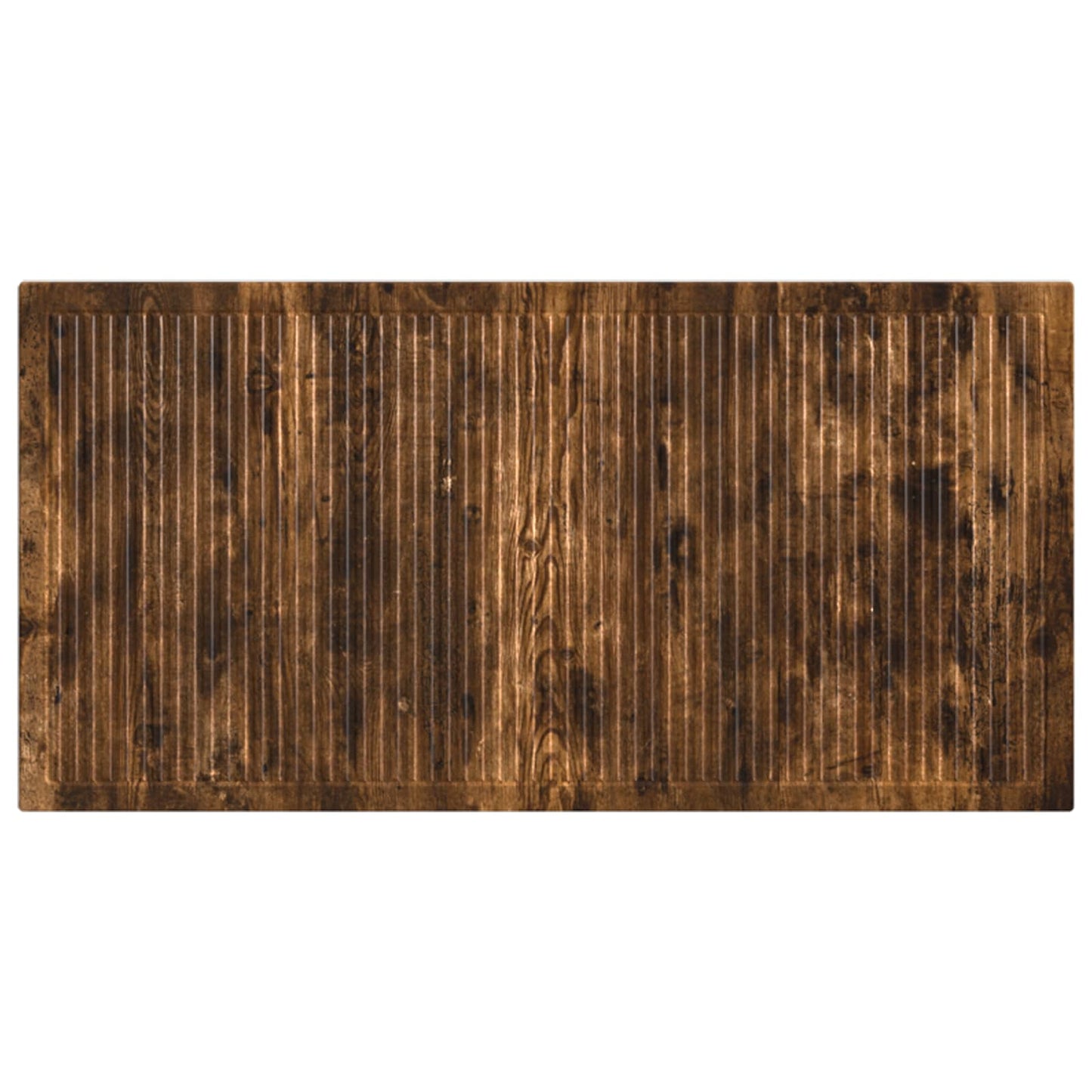 vidaXL Wall-Mounted Headboard EDE Smoked Oak Engineered Wood