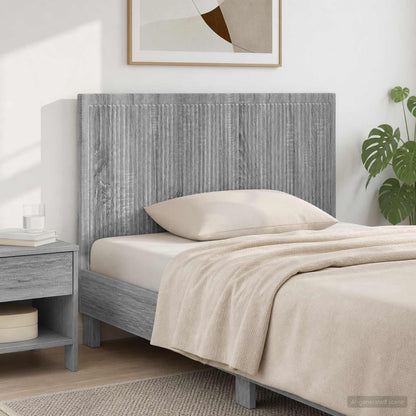 vidaXL Wall-Mounted Headboard EDE Grey Sonoma Engineered Wood
