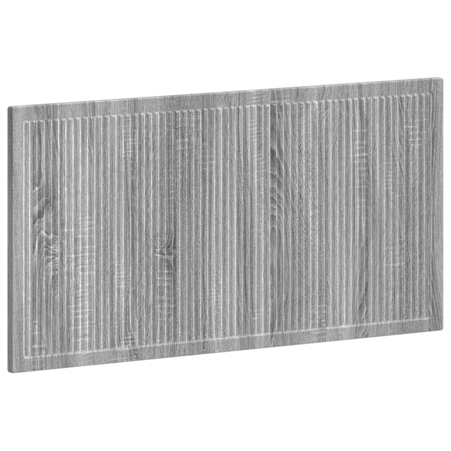 vidaXL Wall-Mounted Headboard EDE Grey Sonoma Engineered Wood