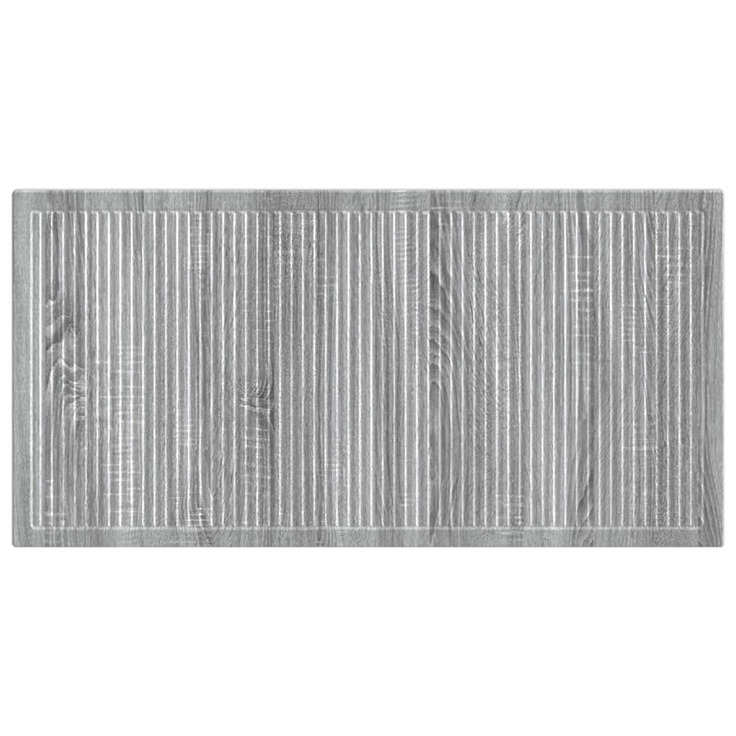 vidaXL Wall-Mounted Headboard EDE Grey Sonoma Engineered Wood