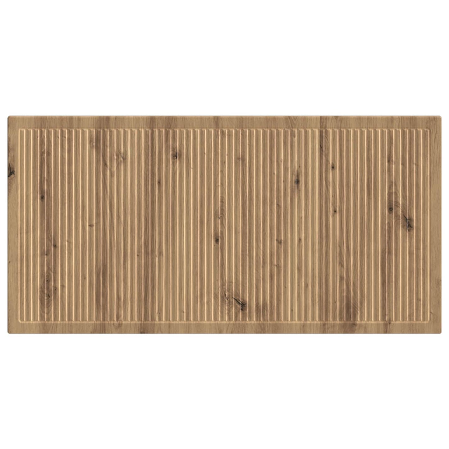 vidaXL Wall-Mounted Headboard EDE Artisan Oak Engineered Wood