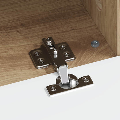 vidaXL LED TV Cabinet Artisan Oak Engineered Wood