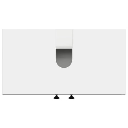 vidaXL Bathroom Sink Cabinet ALKMAAR White 59.5 x 31.5x 59 cm