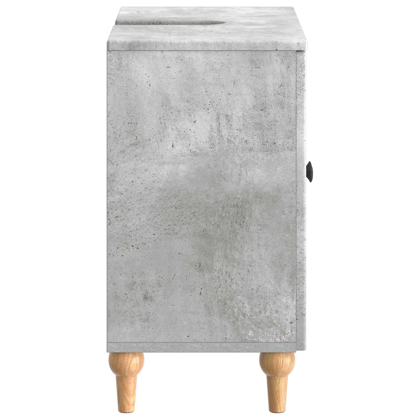 vidaXL Bathroom Sink Cabinet ALKMAAR Concrete Grey 59.5 x 31.5x 59 cm