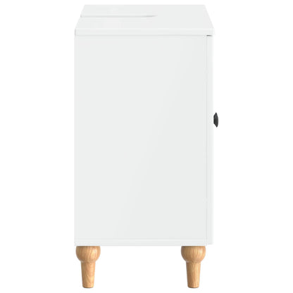 vidaXL Bathroom Sink Cabinet ALKMAAR High Gloss White