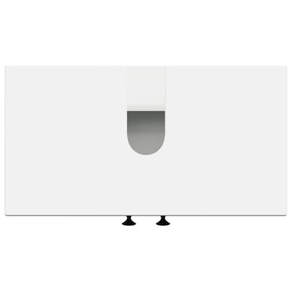 vidaXL Bathroom Sink Cabinet ALKMAAR High Gloss White