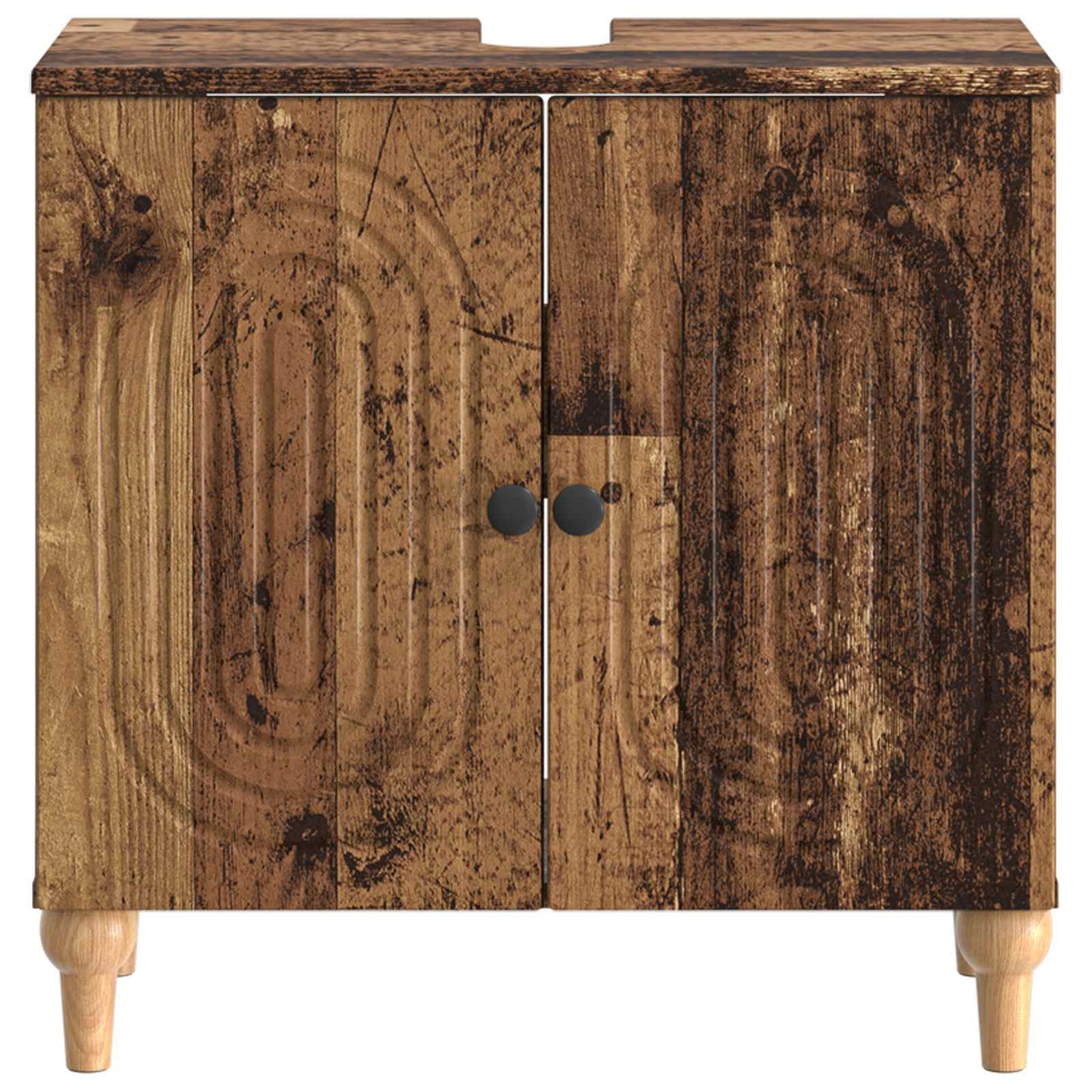vidaXL Bathroom Sink Cabinet ALKMAAR Old Wood 59.5 x 31.5x 59 cm