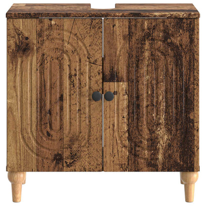 vidaXL Bathroom Sink Cabinet ALKMAAR Old Wood 59.5 x 31.5x 59 cm