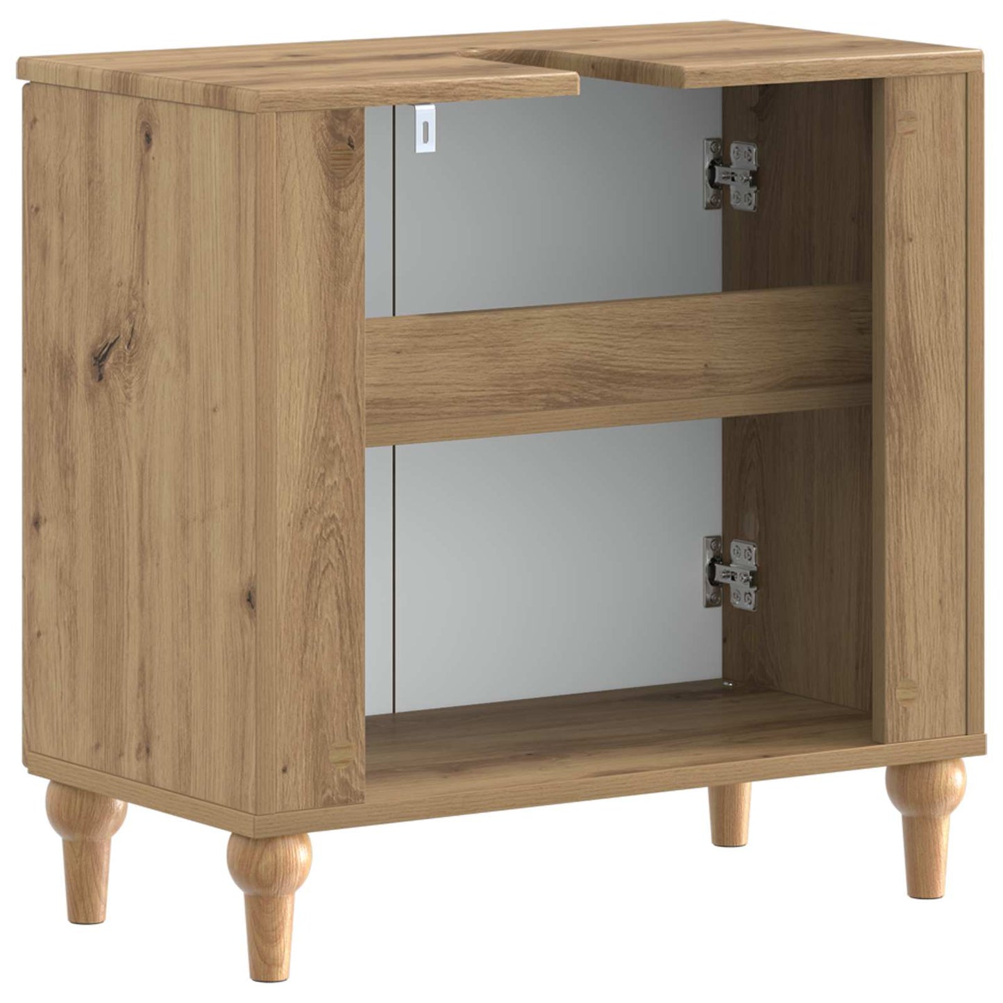 vidaXL Bathroom Sink Cabinet ALKMAAR Artisan Oak 59.5 x 31.5x 59 cm