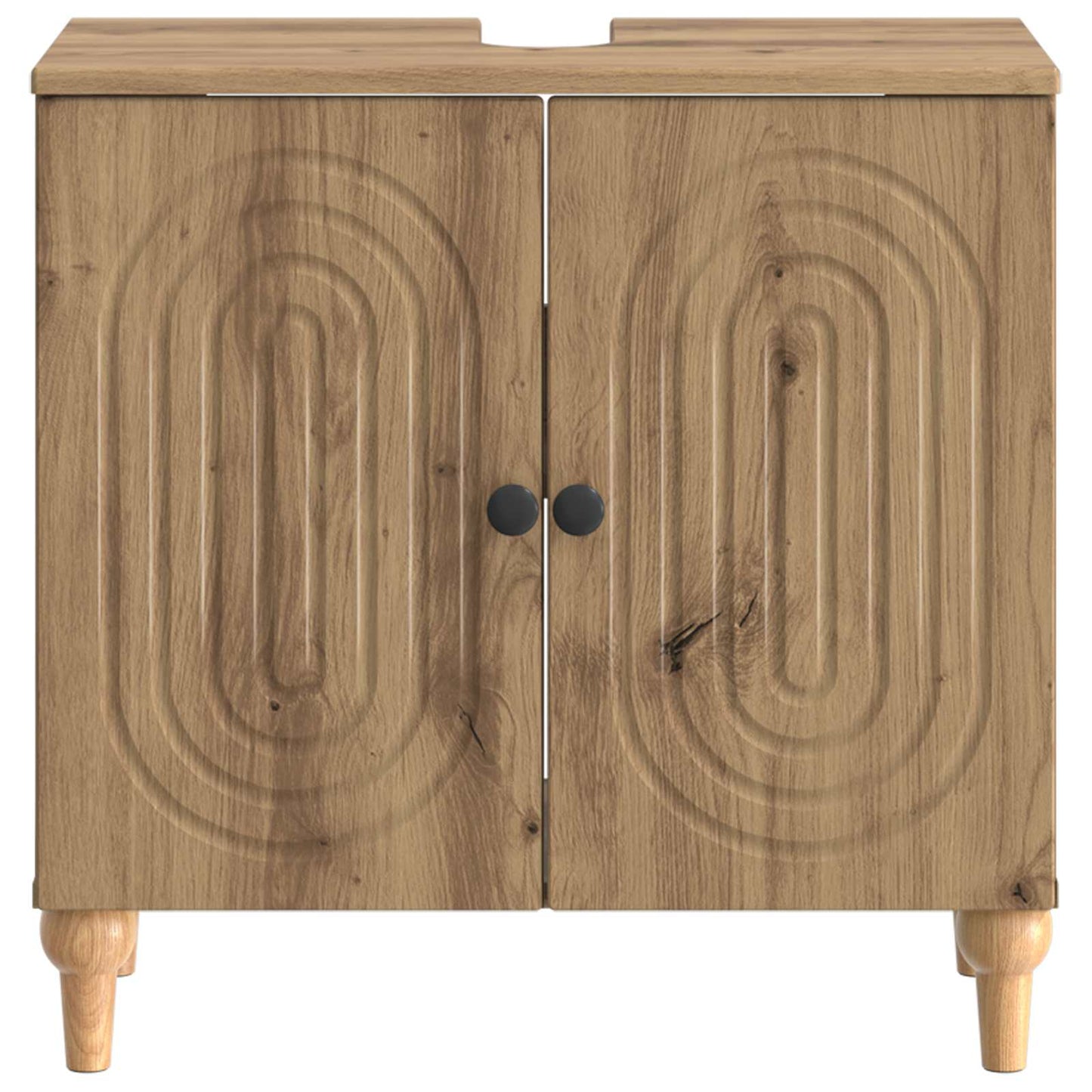 vidaXL Bathroom Sink Cabinet ALKMAAR Artisan Oak 59.5 x 31.5x 59 cm