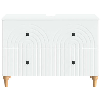 vidaXL Bathroom Sink Cabinet ALKMAAR White 82 x 41x 59 cm