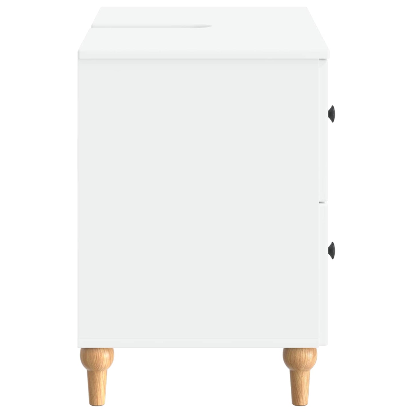vidaXL Bathroom Sink Cabinet ALKMAAR White 82 x 41x 59 cm