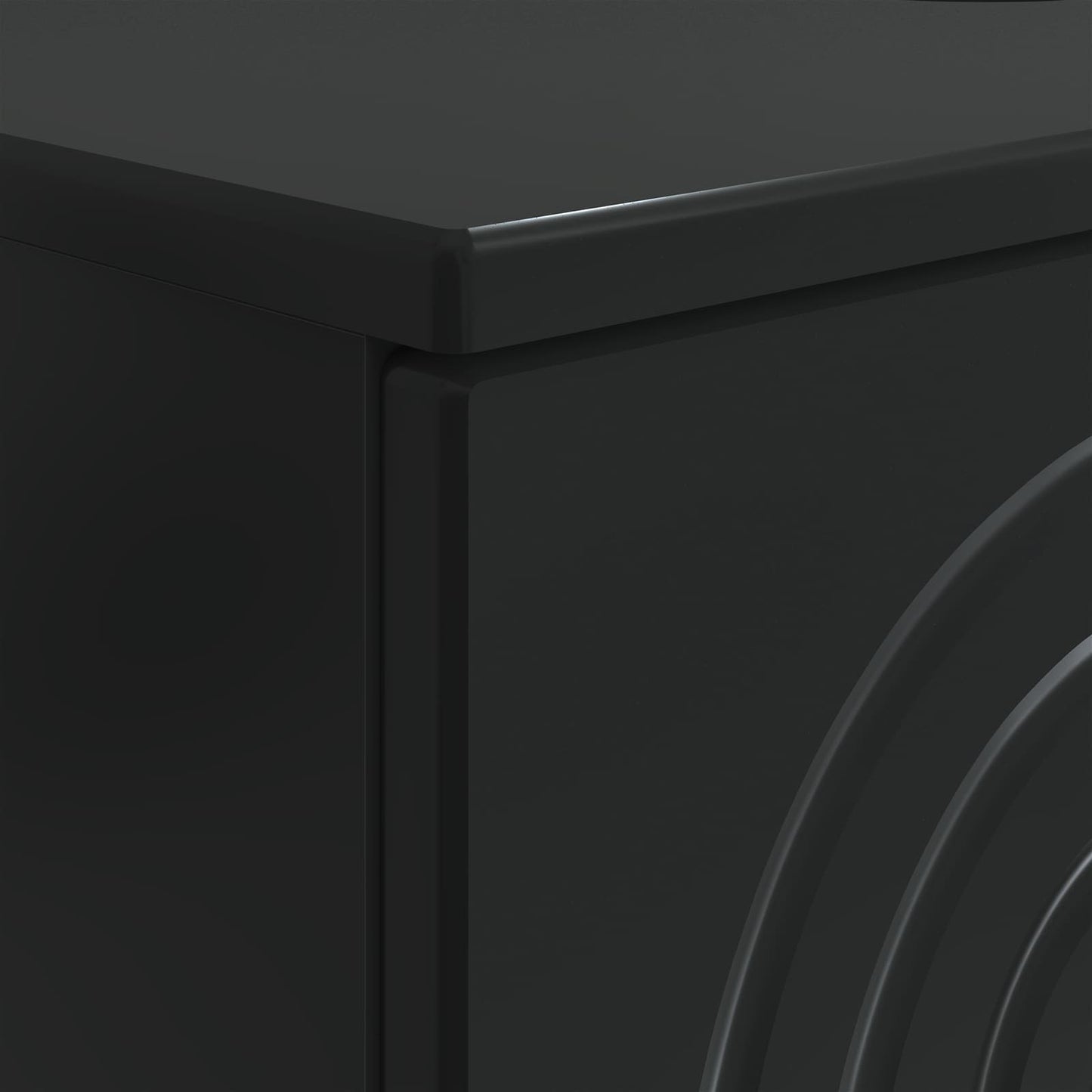 vidaXL Bathroom Sink Cabinet ALKMAAR Black 82 x 41x 59 cm