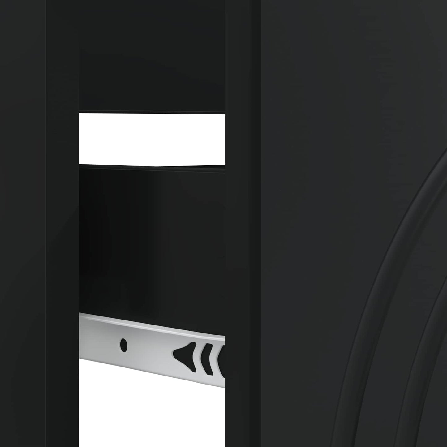 vidaXL Bathroom Sink Cabinet ALKMAAR Black 82 x 41x 59 cm