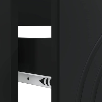 vidaXL Bathroom Sink Cabinet ALKMAAR Black 82 x 41x 59 cm