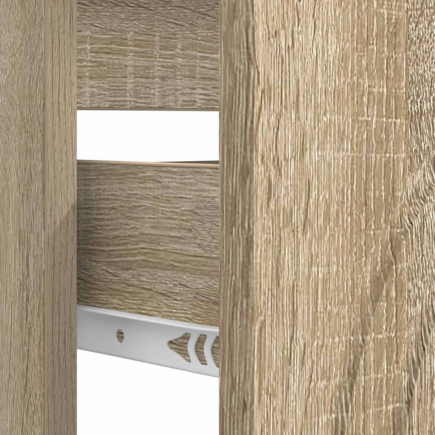 vidaXL Bathroom Sink Cabinet ALKMAAR Sonoma Oak 82 x 41x 59 cm