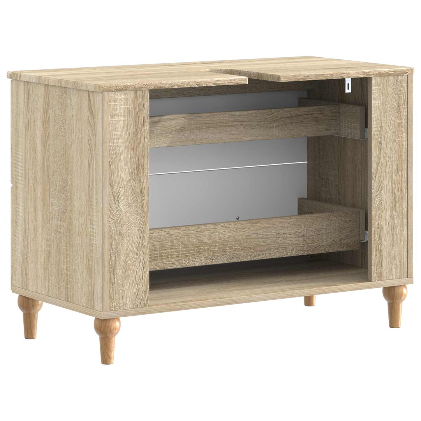 vidaXL Bathroom Sink Cabinet ALKMAAR Sonoma Oak 82 x 41x 59 cm
