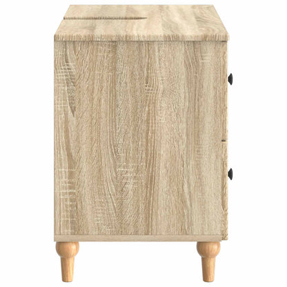 vidaXL Bathroom Sink Cabinet ALKMAAR Sonoma Oak 82 x 41x 59 cm