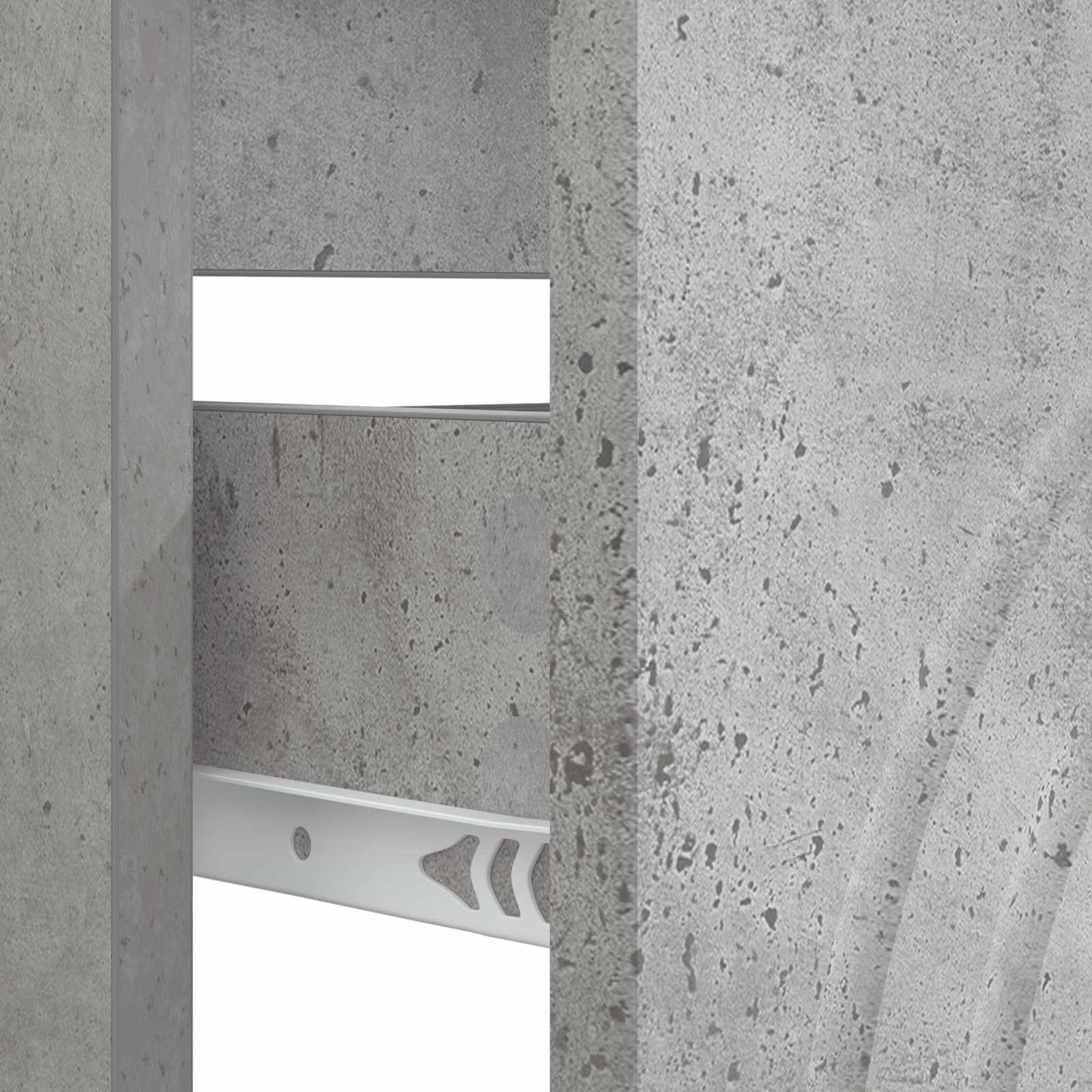 vidaXL Bathroom Sink Cabinet ALKMAAR Concrete Grey 82 x 41x 59 cm