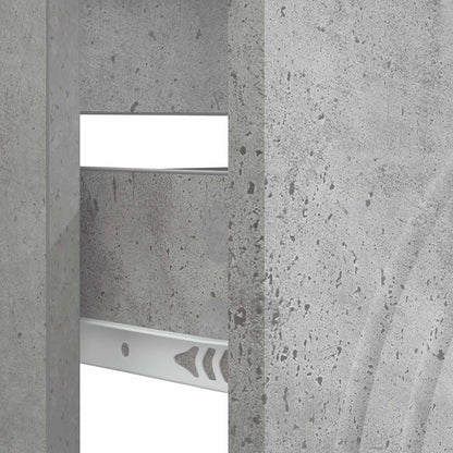 vidaXL Bathroom Sink Cabinet ALKMAAR Concrete Grey 82 x 41x 59 cm