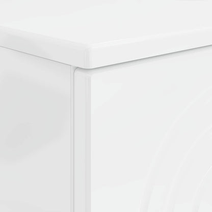 vidaXL Bathroom Sink Cabinet ALKMAAR High Gloss White 82 x 41x 59 cm