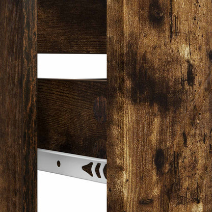 vidaXL Bathroom Sink Cabinet ALKMAAR Smoked Oak 82 x 41x 59 cm