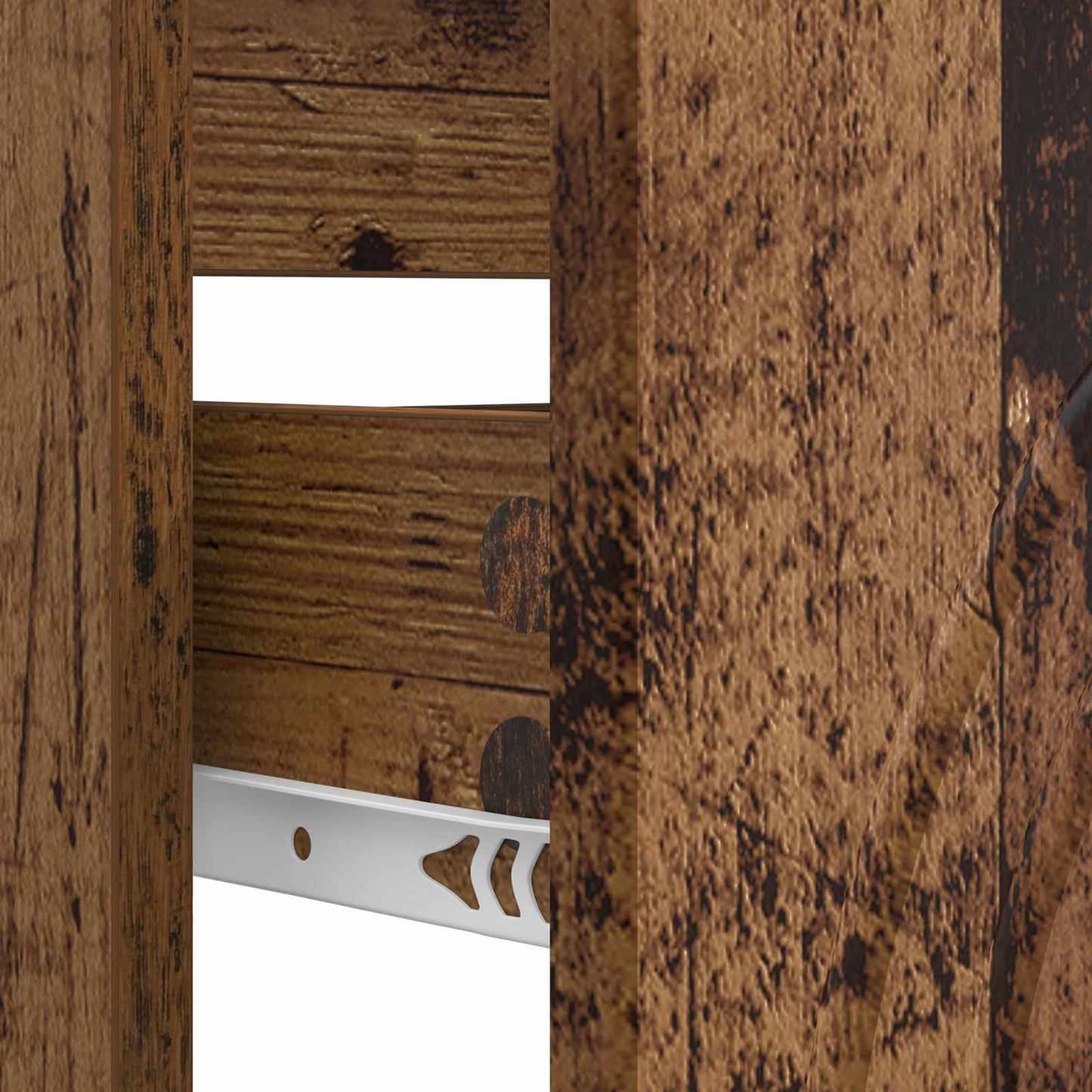 vidaXL Bathroom Sink Cabinet ALKMAAR Old Wood 82 x 41x 59 cm