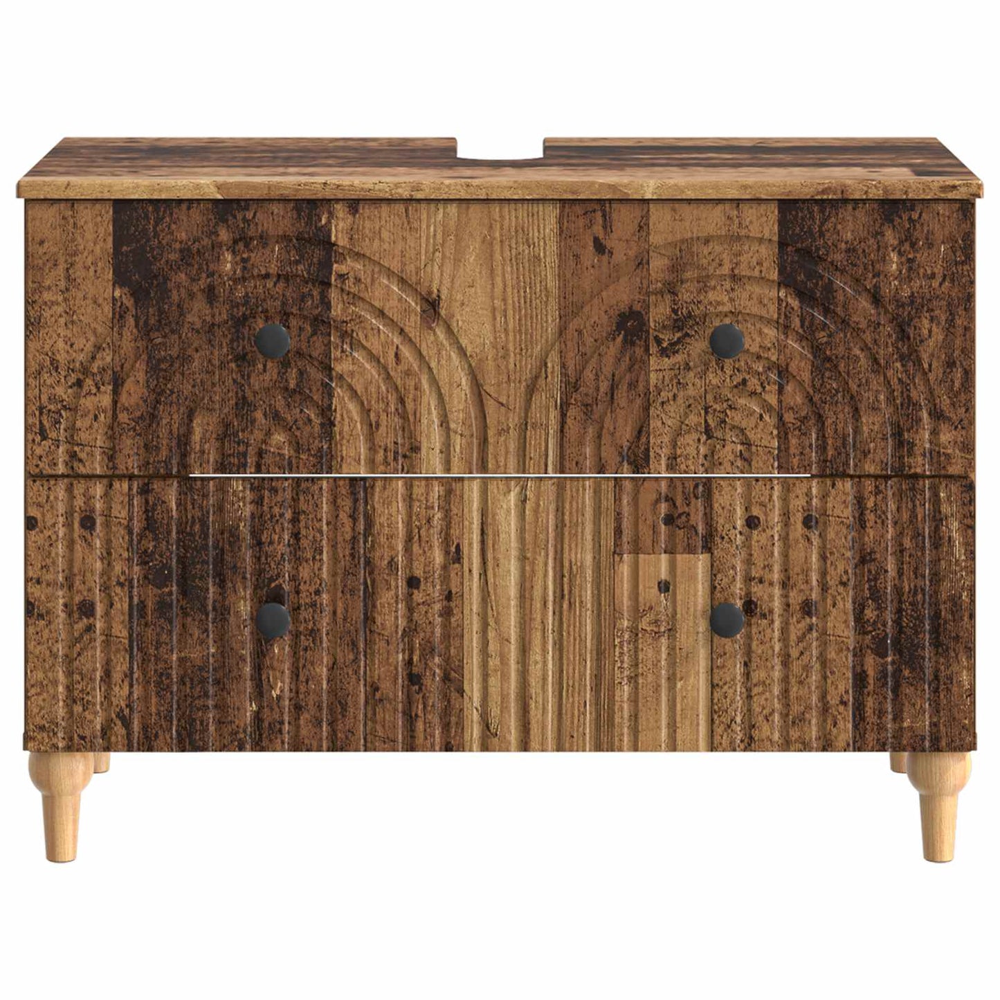 vidaXL Bathroom Sink Cabinet ALKMAAR Old Wood 82 x 41x 59 cm