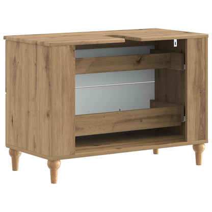 vidaXL Bathroom Sink Cabinet ALKMAAR Artisan Oak 82 x 41x 59 cm