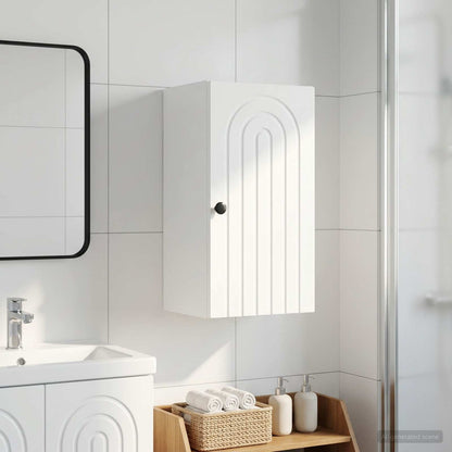 vidaXL Bathroom Wall Cabinet ALKMAAR White 30 x 31 x 59 cm