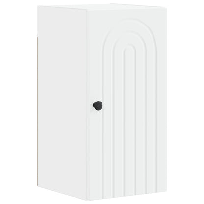 vidaXL Bathroom Wall Cabinet ALKMAAR White 30 x 31 x 59 cm
