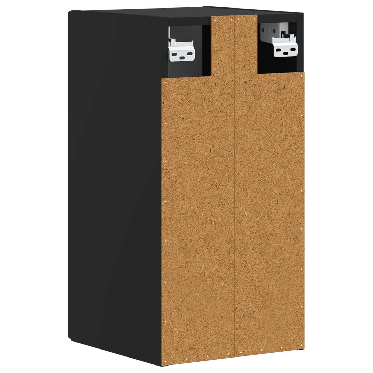 vidaXL Bathroom Wall Cabinet ALKMAAR Black 30 x 31 x 59 cm