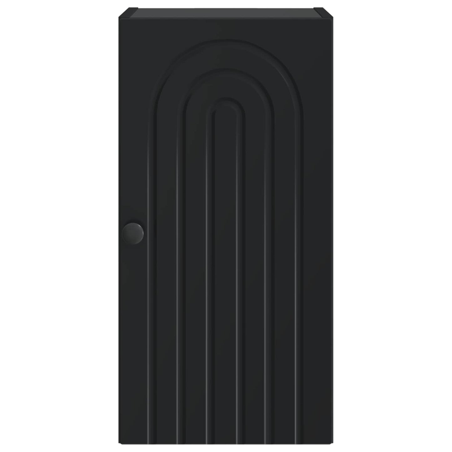 vidaXL Bathroom Wall Cabinet ALKMAAR Black 30 x 31 x 59 cm