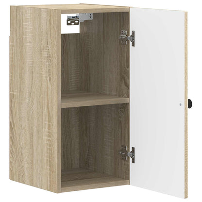 vidaXL Bathroom Wall Cabinet ALKMAAR Sonoma Oak 30 x 31 x 59 cm