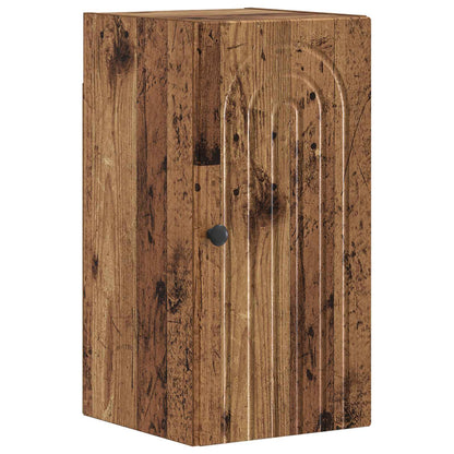 vidaXL Bathroom Wall Cabinet ALKMAAR Old Wood 30 x 31 x 59 cm