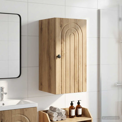 vidaXL Bathroom Wall Cabinet ALKMAAR Artisan Oak 30 x 31 x 59 cm