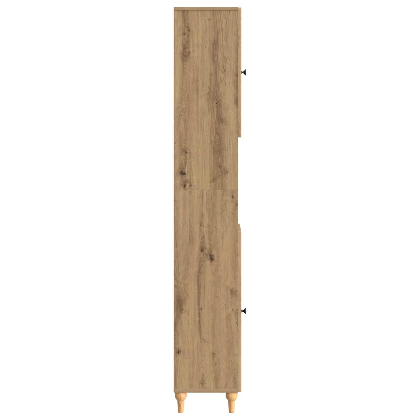 vidaXL Bathroom Cabinet with Open Shelf ALKMAAR Artisan Oak
