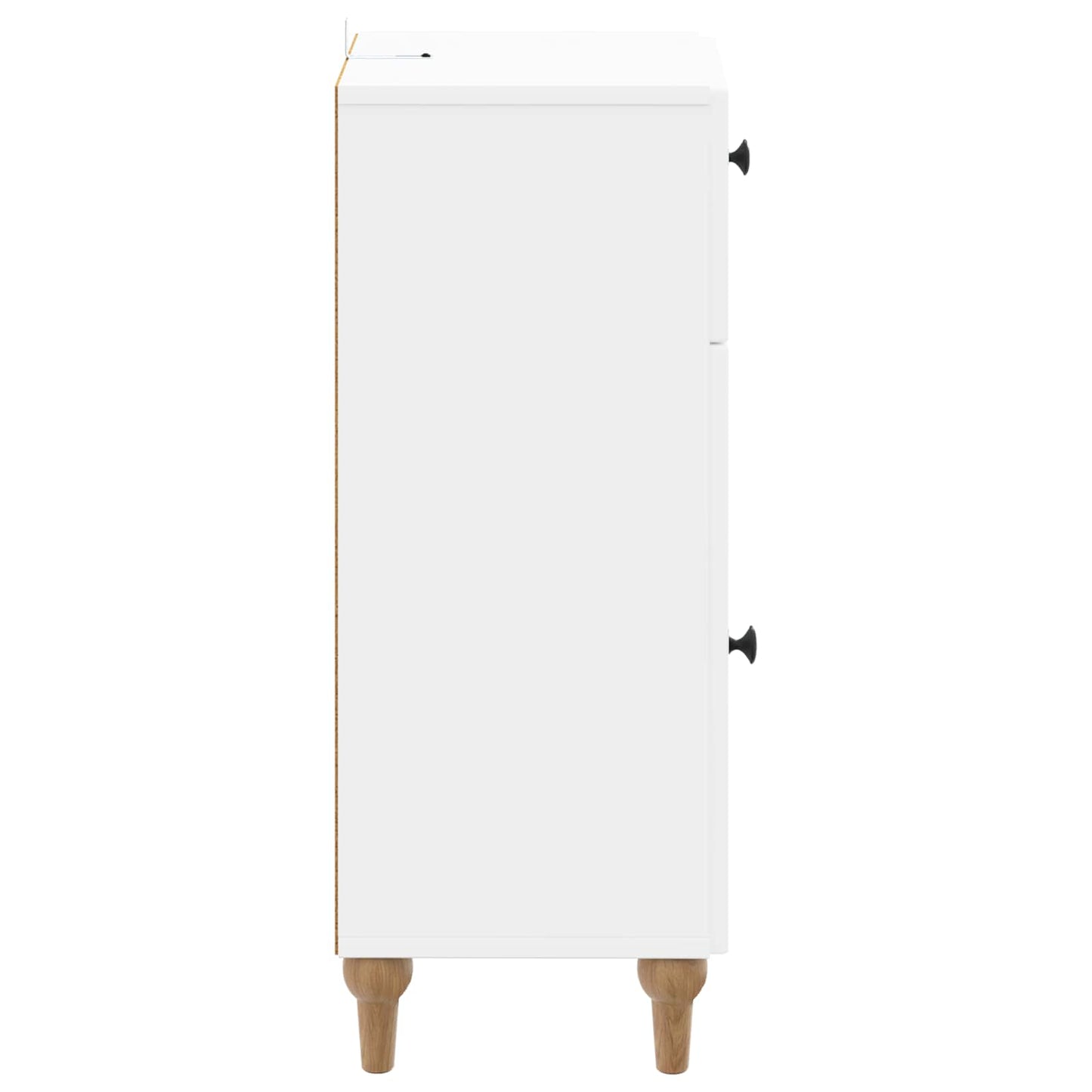 vidaXL Bathroom Storage Cainet ALKMAAR White 30 x 31 x 80 cm