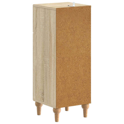vidaXL Bathroom Storage Cainet ALKMAAR Sonoma Oak 30 x 31 x 80 cm