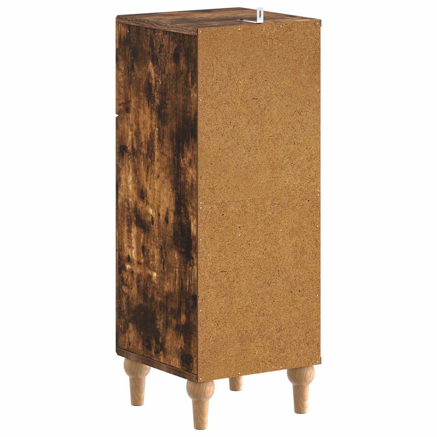 vidaXL Bathroom Storage Cainet ALKMAAR Smoked Oak 30 x 31 x 80 cm