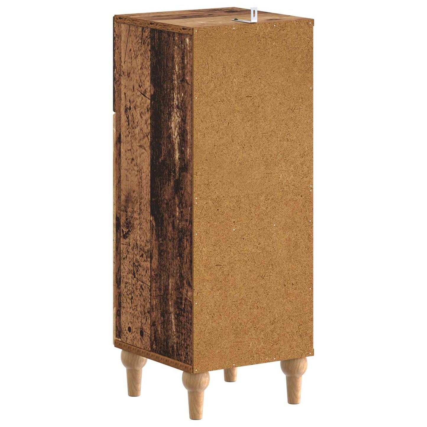vidaXL Bathroom Storage Cainet ALKMAAR Old Wood 30 x 31 x 80 cm