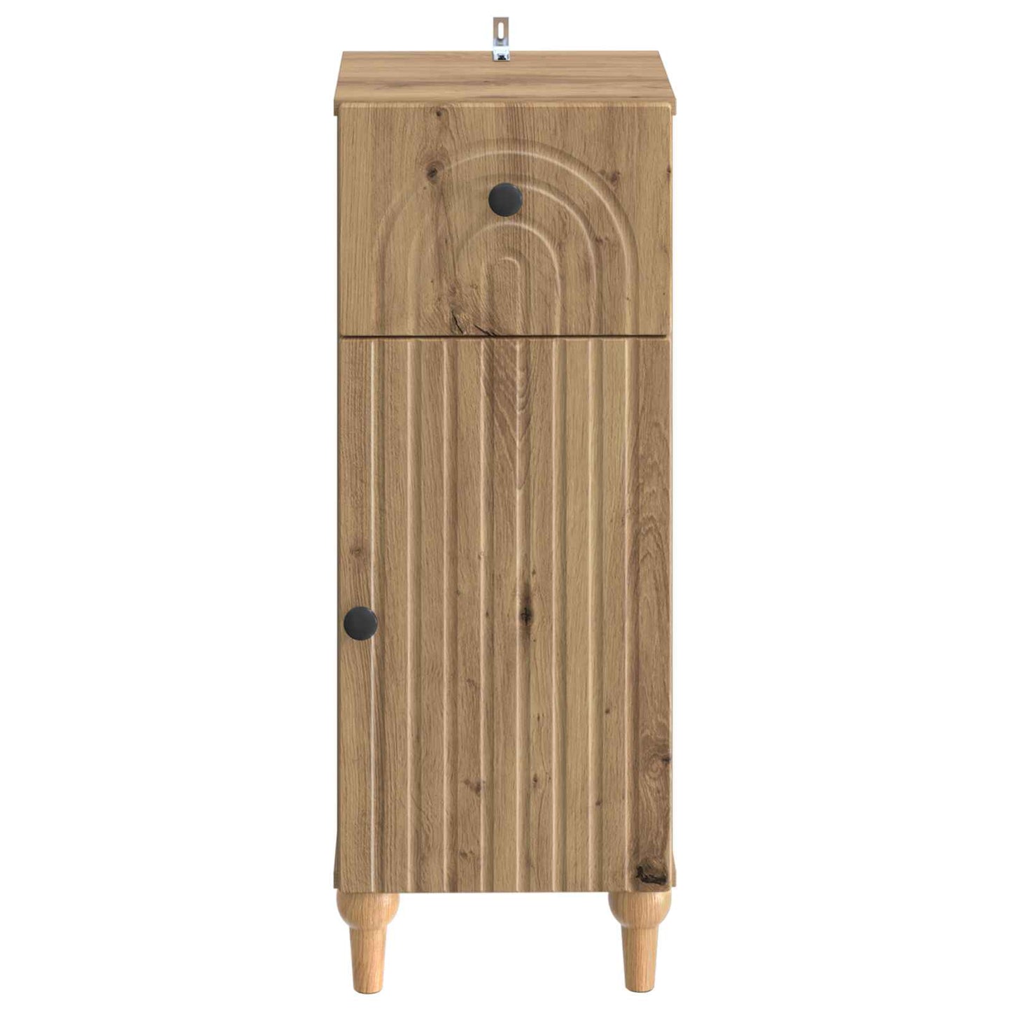 vidaXL Bathroom Storage Cainet ALKMAAR Artisan Oak 30 x 31 x 80 cm