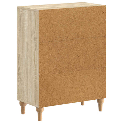 vidaXL Bathroom Storage Cainet ALKMAAR Sonoma Oak 59.5 x 31 x 80 cm